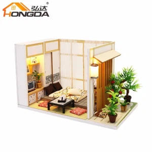 Puzzle 3d casa delle bambole in legno in legno