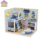 Giocattolo della costruzione miniatura della camera da letto del ragazzo