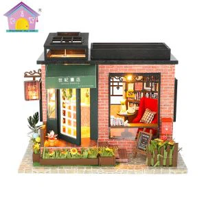 Casa delle bambole in miniatura per ragazze