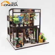 M027 Casa delle bambole in miniatura fatta a mano
