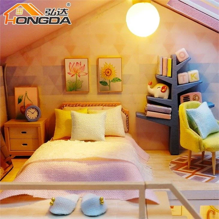 Doll Wooden House