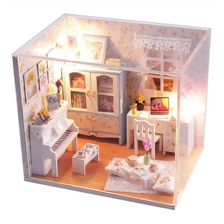 Hongda Diorama Room Mini Doll House Sets