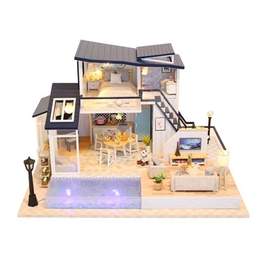 Hongda Craft Supplies Bambole e accessori Kit casa delle bambole cinese fai da te